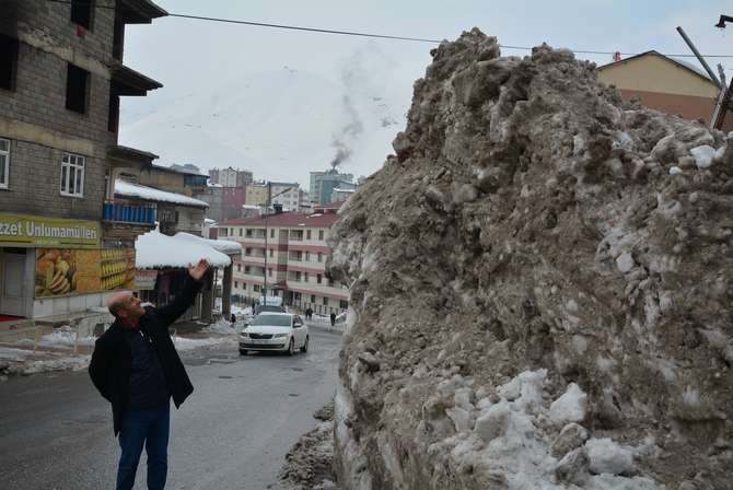 Kar dağları 2020 Hakkari kent merkezi galerisi resim 7