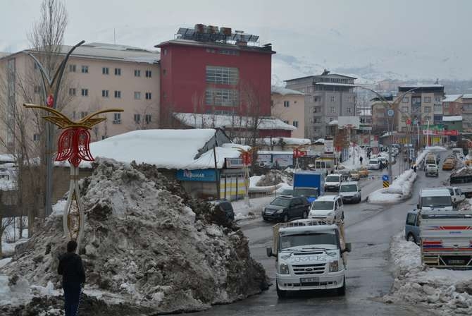 Kar dağları 2020 Hakkari kent merkezi galerisi resim 8