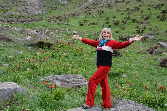 Turistler Ters lale bahçesine hayran kaldı galerisi resim 19