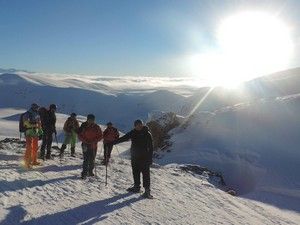 Kandil Dağına kış tırmanışı