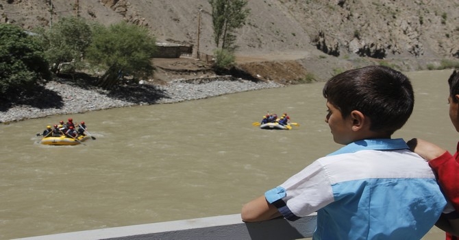 Hakkari'de rafting heyecanı galerisi resim 4