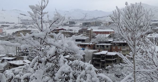 Hakkari’den kar manzaraları galerisi resim 2