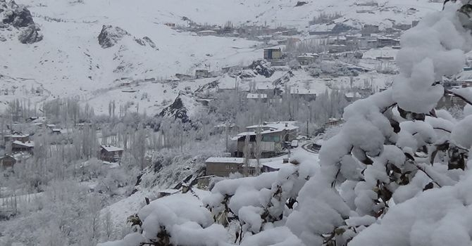 Hakkari’den kar manzaraları galerisi resim 5