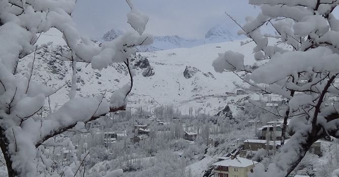 Hakkari’den kar manzaraları galerisi resim 8