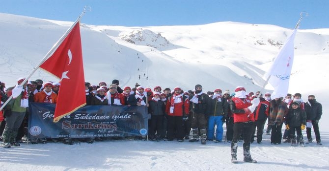 Sarıkamış şehitleri Hakkari'de anıldı galerisi resim 20