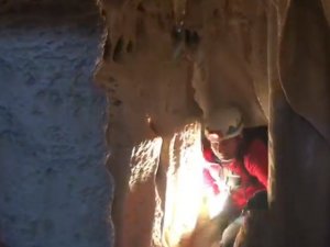 Cisad dağcıları Sümbül mağarasında