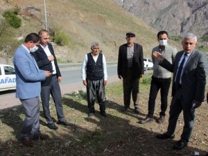 Başkan Özbek afet bölgesini denetledi