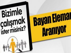 Bayan eleman aranıyor....