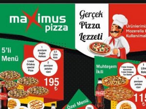 Maximus Pizza Bayram Boyunca Açık!