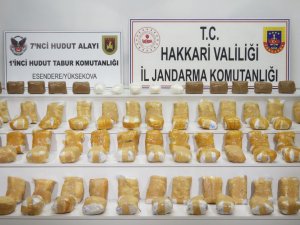 Türkiye-İran sınır hattında 94 kilo eroin ele geçirildi