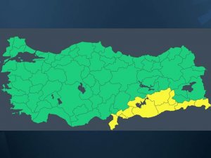 Hakkari dahil 10 kent için sarı uyarı