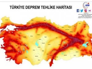 Deprem riski olan iller açıklandı