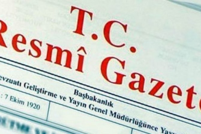 Cumhurbaşkanlığı tarafından yapılan atamalar Resmi Gazete'de