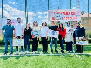 Hakkari'de 'Sağlık için Hareket' etkinliği