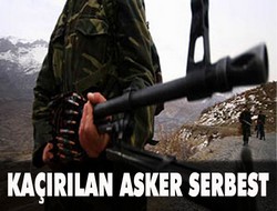 PKK kaçırılan askeri serbest bıraktı