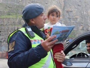 Hakkari Jandarmasında genel trafik denetimi