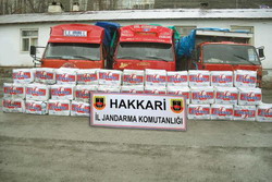 JANDARMA KAÇAK ÇAYA GEÇİT VERMEDİ