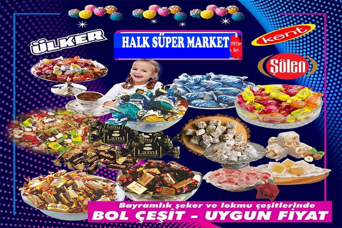 Halk Market'ten Şeker Bayramı İndirimi