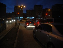 Hakkari'de trafik ışıkları faaliyete geçti
