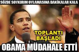 OBAMA DAN SON DAKİKA MÜDAHALESİ