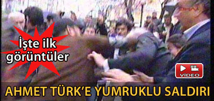 SAMSUN`DA AHMET TÜRK`E SALDIRI