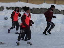 Futbol sultanlarının kar sınavı