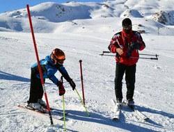 Hakkari'de kayak heyecanı başladı