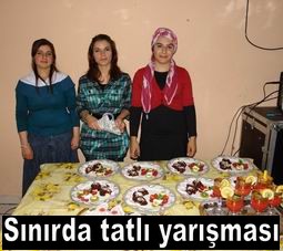 ÇUKURCA`DA TATLI YARIŞMASI YAPILDI