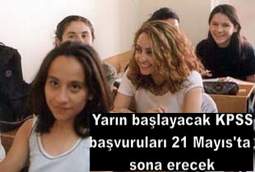 KPSS BAŞVURULARI YARIN BAŞLIYOR