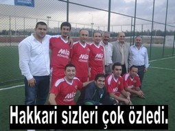 BU TURNUVASI'NIN YILDIZI HAKKARİ