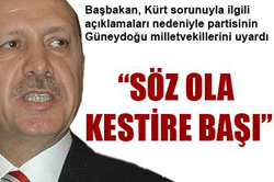 BAŞBAKAN DAN ÇARPICI AÇIKLAMALAR