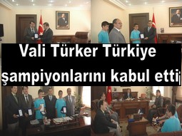 TÜRKİYE ŞAMPİYONLARI ÖDÜLLERİNİ ALDI