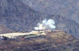 PKK'NIN ZAP, METİNE KAMPINA TOP ATIŞI