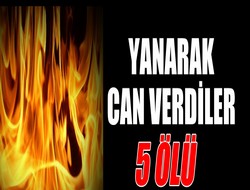 Antalya'da kaza: 5 ölü