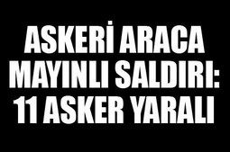 TUNCELİ,ELAZIĞ YOLUNDA PATLAMA