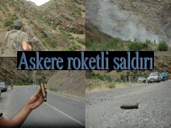 MAYIN TARAMA EKİBİNE ROKETLİ SALDIRI
