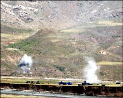 ÇUKURCA'DA TOP ATIŞLARI BAŞLADI