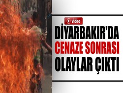 Diyarbakır'da cenaze sonrası olaylar çıktı