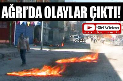 AĞRI`DAKİ YÜRÜYÜŞTE OLAYLAR ÇIKTI