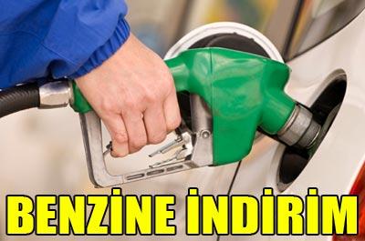 BENZİNE İNDİRİM