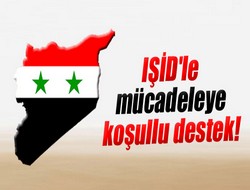 Suriye’den IŞİD'le mücadeleye koşullu destek