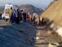 Isparta'da kaza: 15 ölü