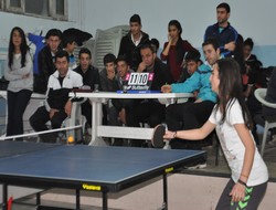 Okul sporları masa tenisi il birinciliği yapıldı