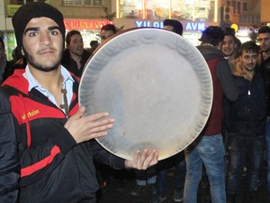 Hakkari'de Kobane sevinci