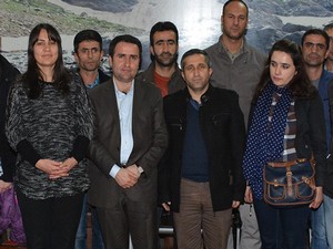 HDP'den Belediye Eş başkanlarına ziyaret