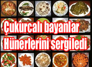 ÇUKURCALI BAYANLAR YEMEKTE YARIŞTI