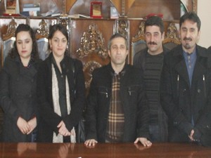 HDP yönetimi Hakkarihabertv’yi ziyaret etti