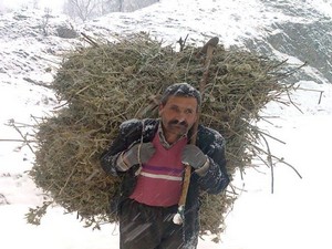 Kar yağışı en çok çiftçileri sevindirdi