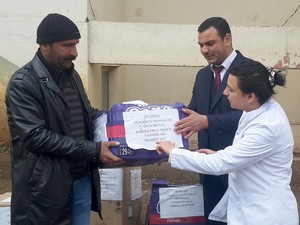 İstanbul'dan kardeş okul Hemedan'a anlamlı yardım