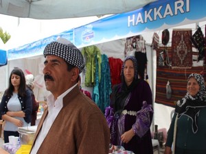 Mersin Kültür Festivalinde Hakkari standına yoğun ilgi